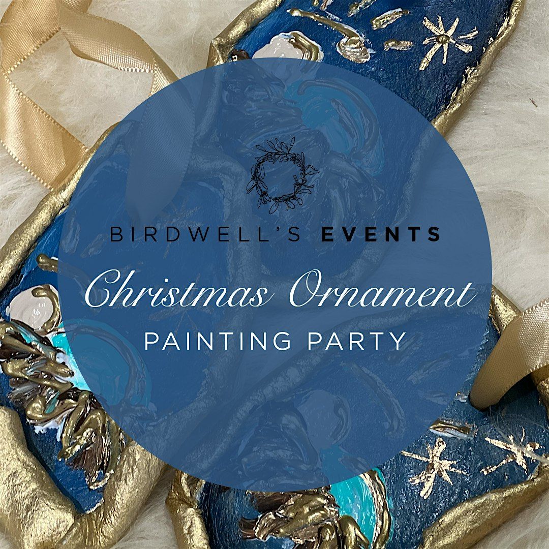 Holiday Ornament Painting Event
