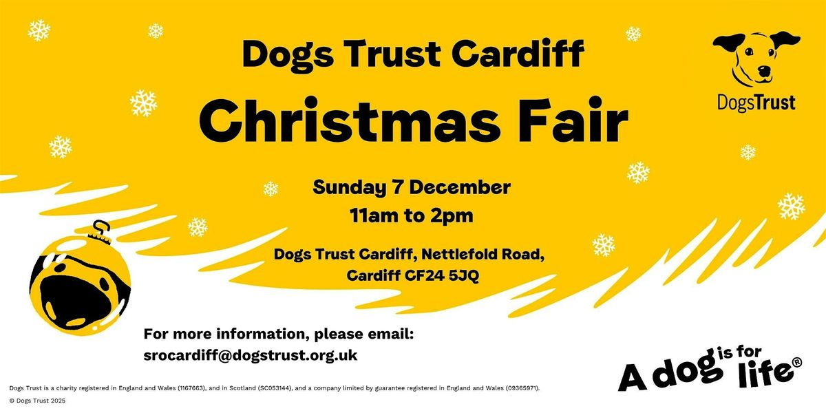 Dogs Trust Cardiff Christmas Fair
