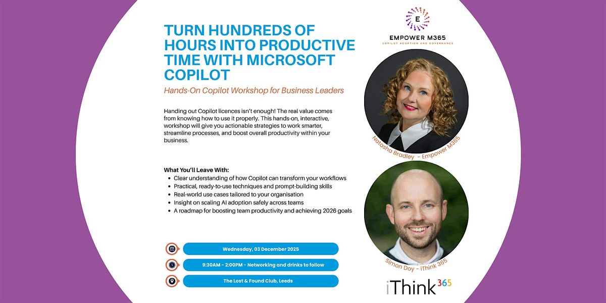 Save Your Business 100\u2019s of Hours Every Year with Microsoft Copilot