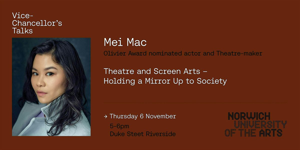 Vice-Chancellor's Talks: Mei Mac