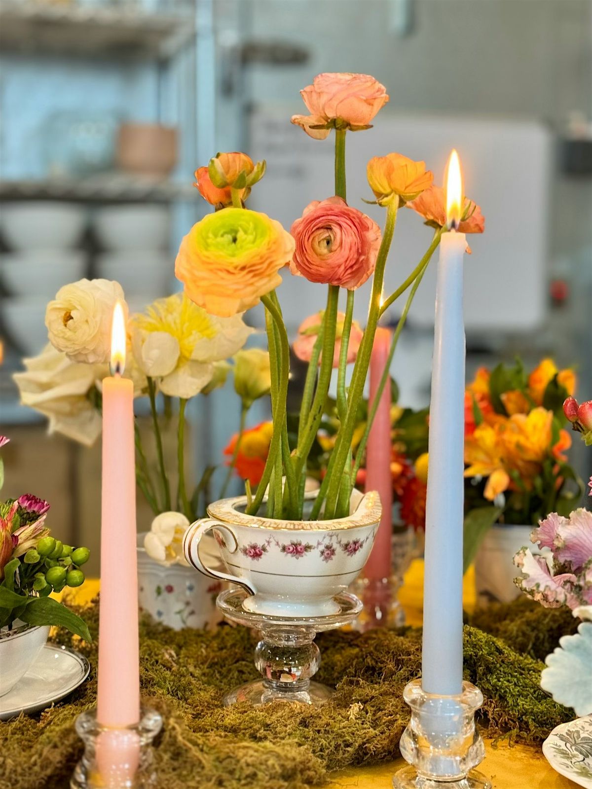 Time for Tea - Flower Arranging Workshop