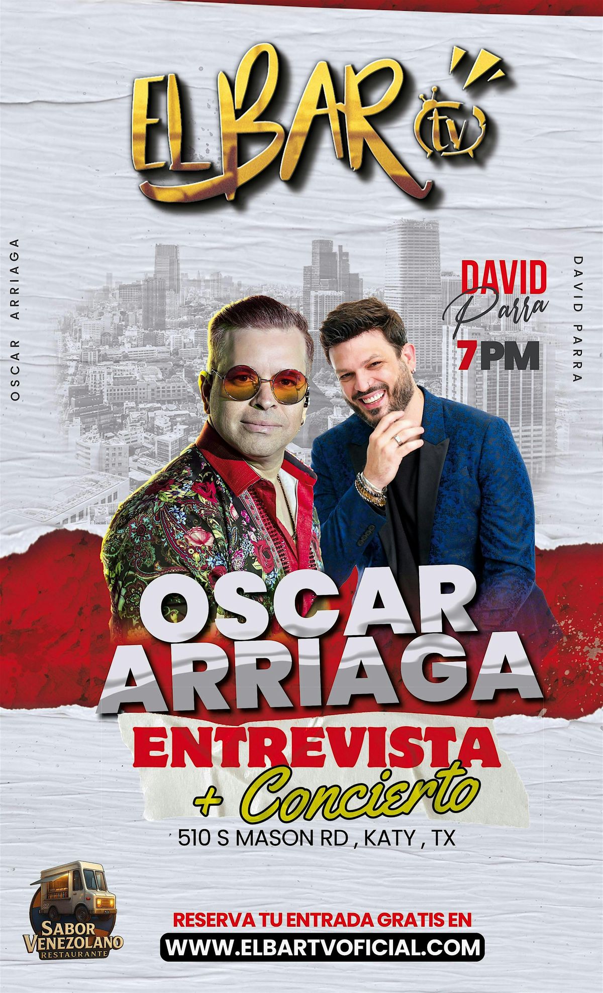 OSCAR ARRIAGA EN EL BAR TV