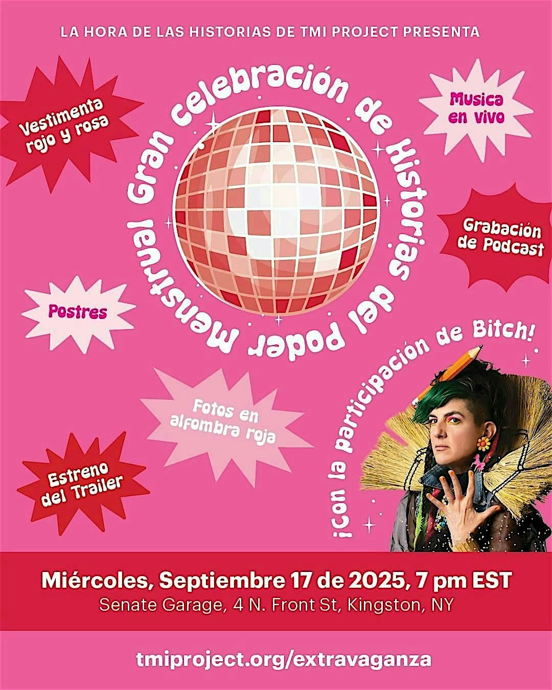 Gran celebraci\u00f3n de Historias del Poder Menstrual