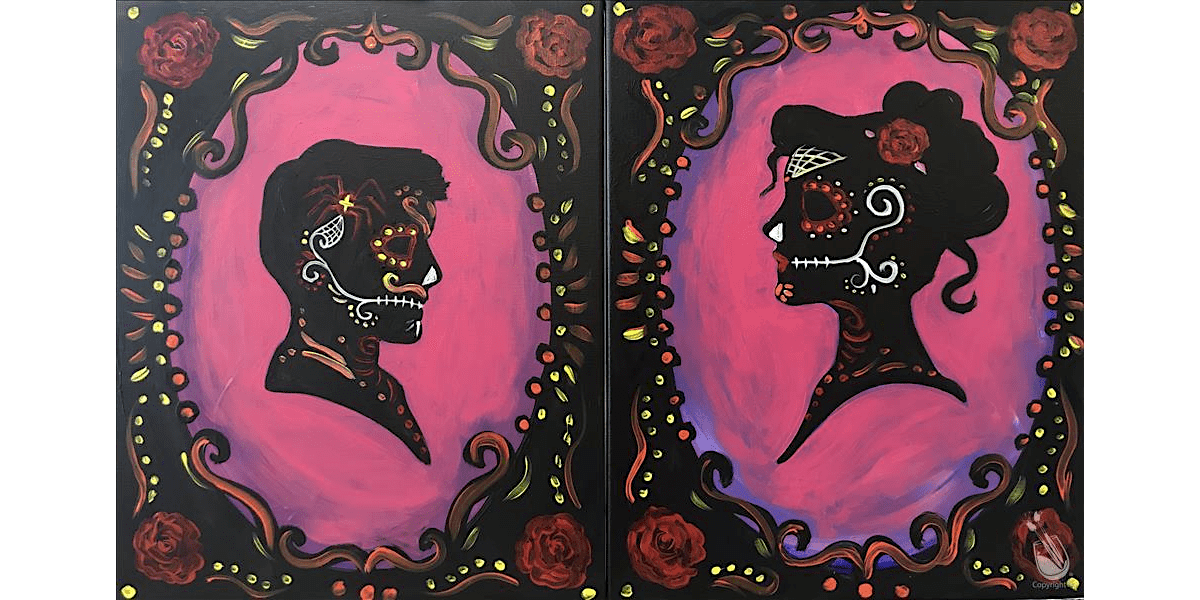 Dia de Muertos - Paint and Sip in Houston | Classpop!\u2122