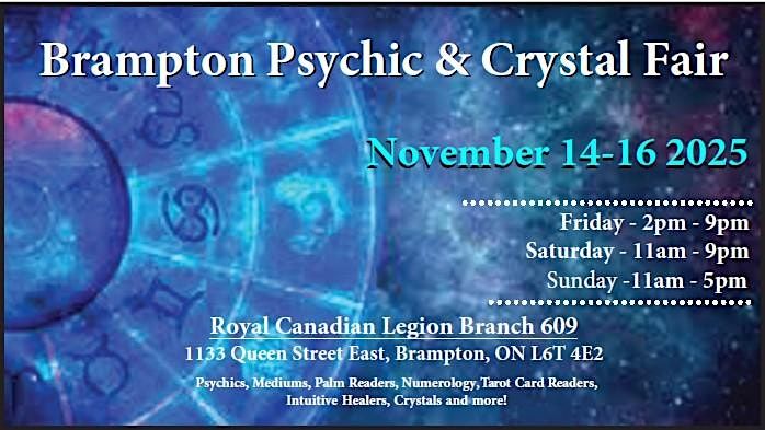 Brampton Psychic & Crystal Fair
