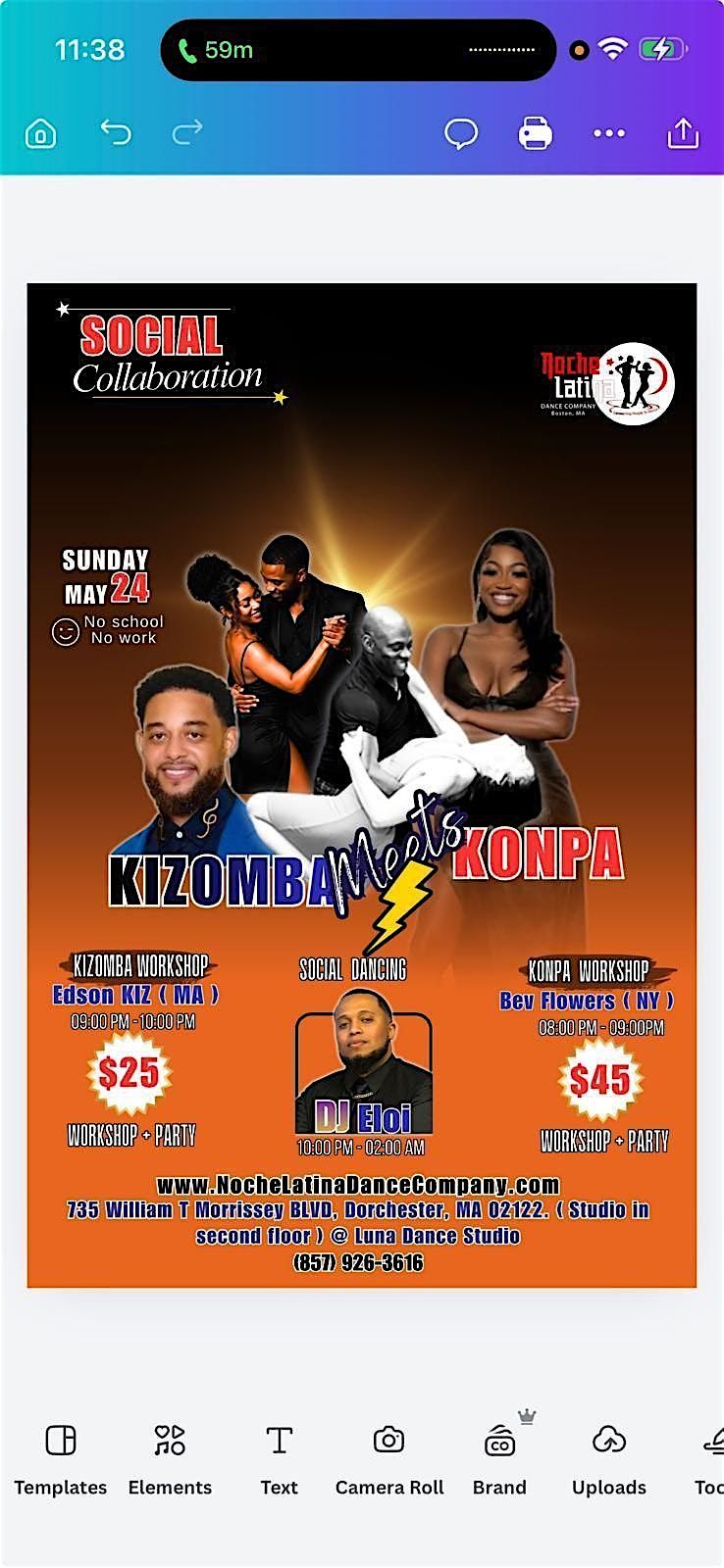 Kizomba Meets Konpa + DJ Eloi