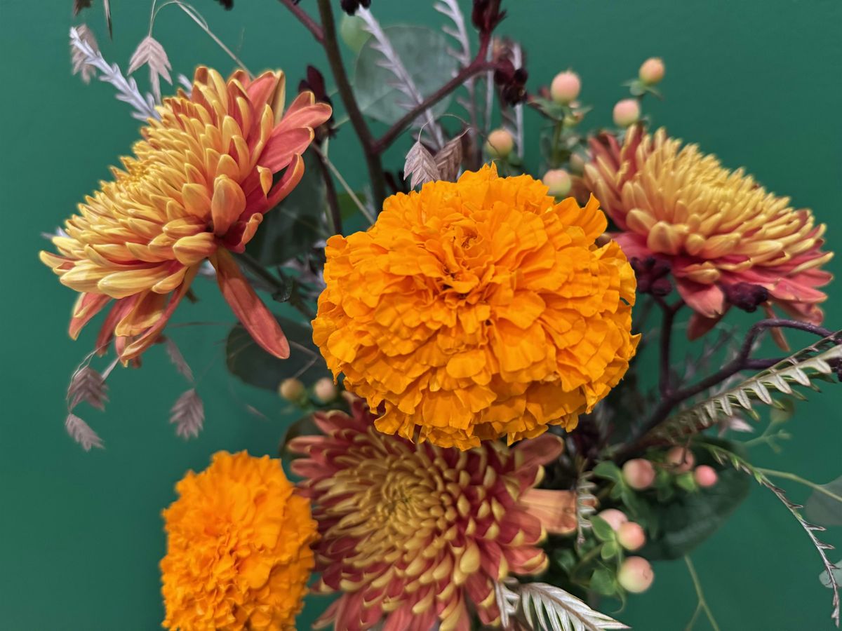Thanksgiving Centerpiece Floral Arrangement