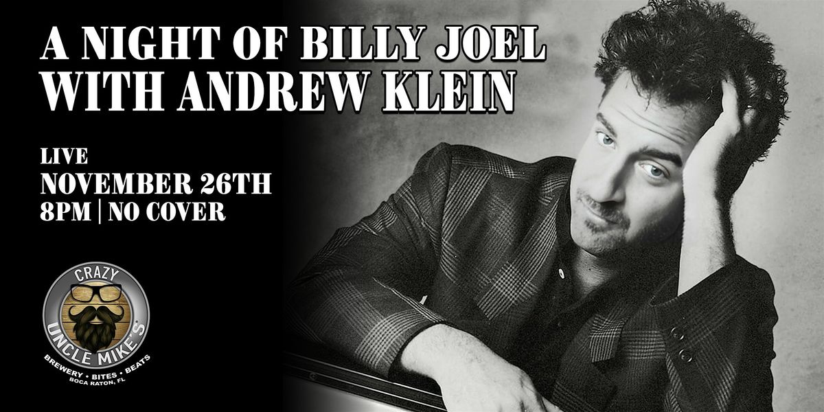 An Evening of Billy Joel with Andrew Klein