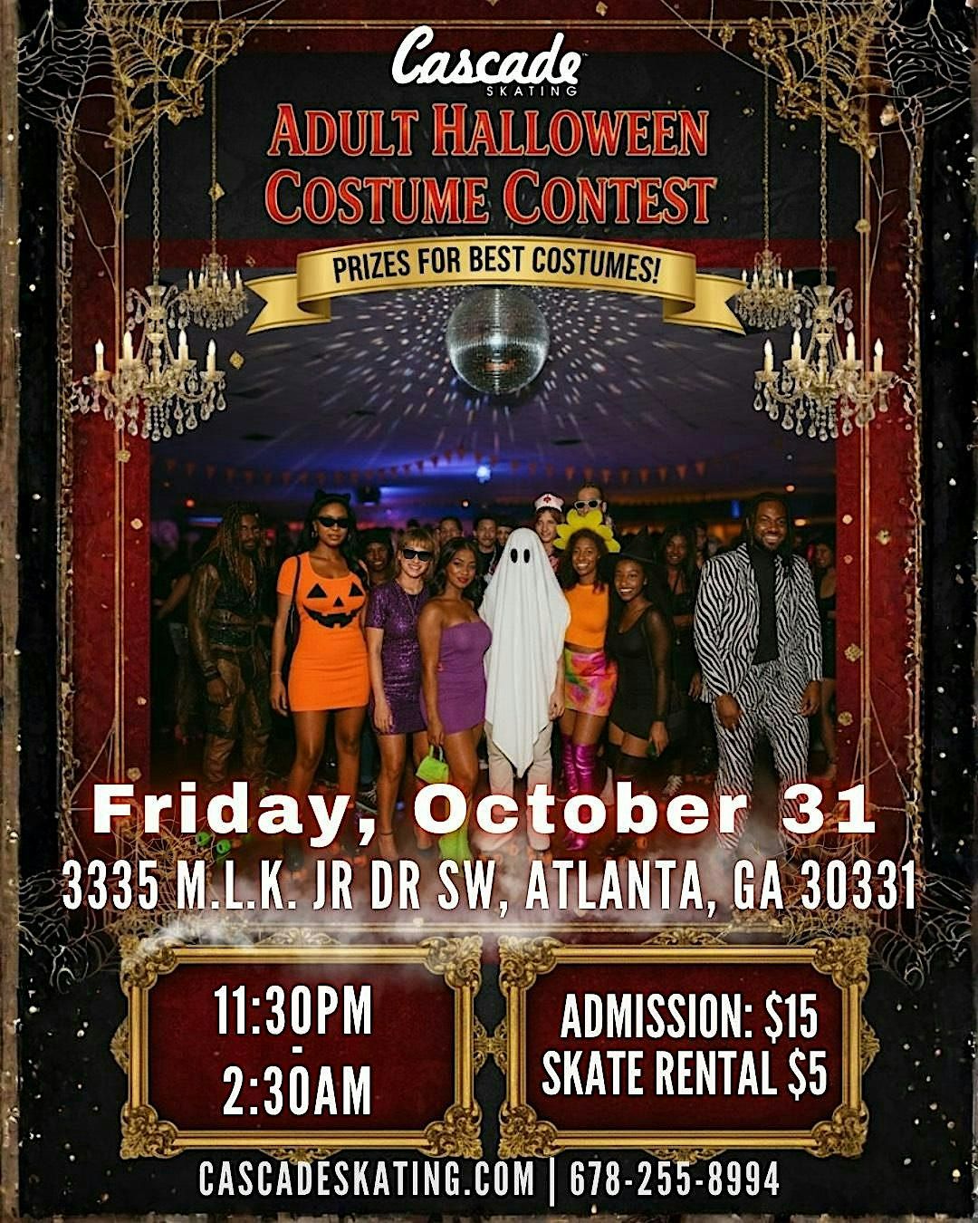 Cascade Adult Halloween Costume Contest