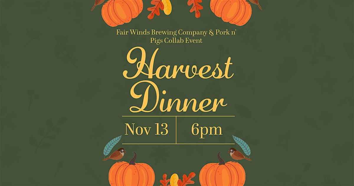 Harvest Dinner