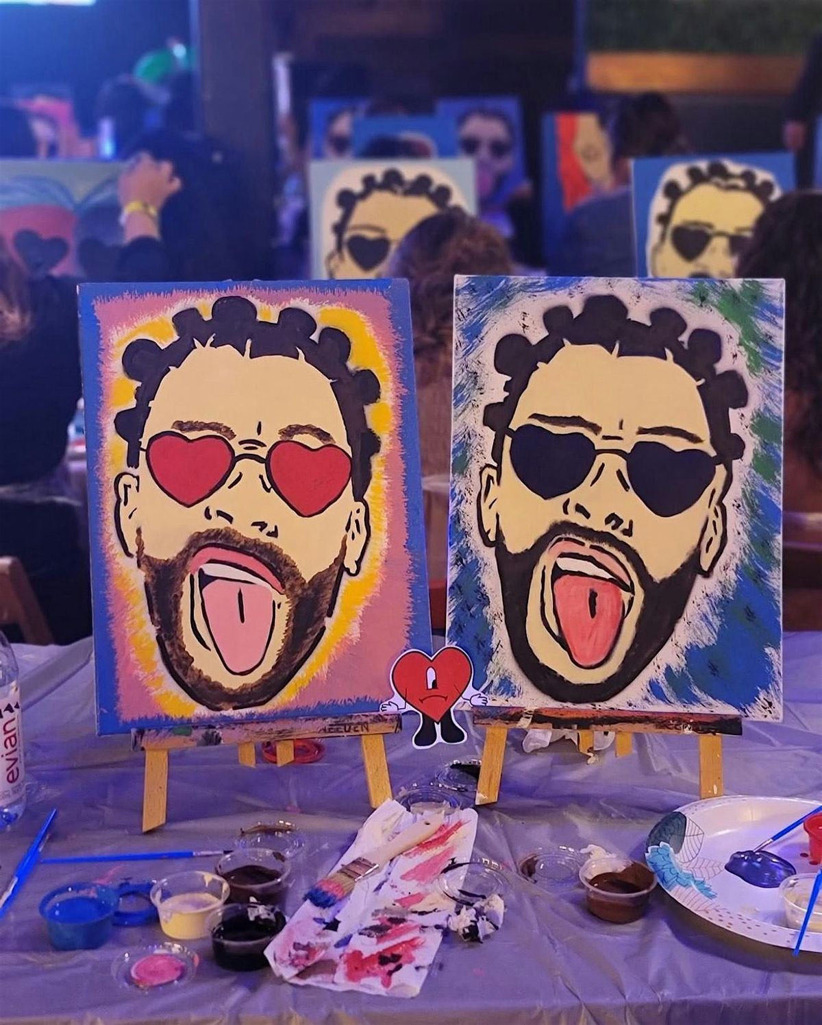 Bad Bunny Sip & Paint @ Vault Nightclub