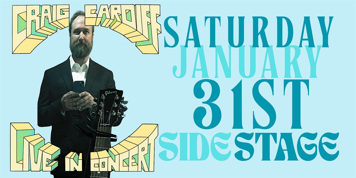 Craig Cardiff (Winnipeg, MB) Saturday, Jan 31st, 2026 (Evening) - Sidestage