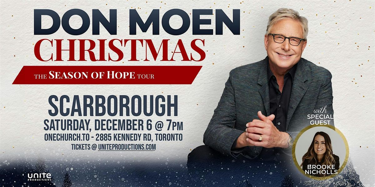 Don Moen Christmas - 'The Season Of Hope Tour' | Scarborough, ON