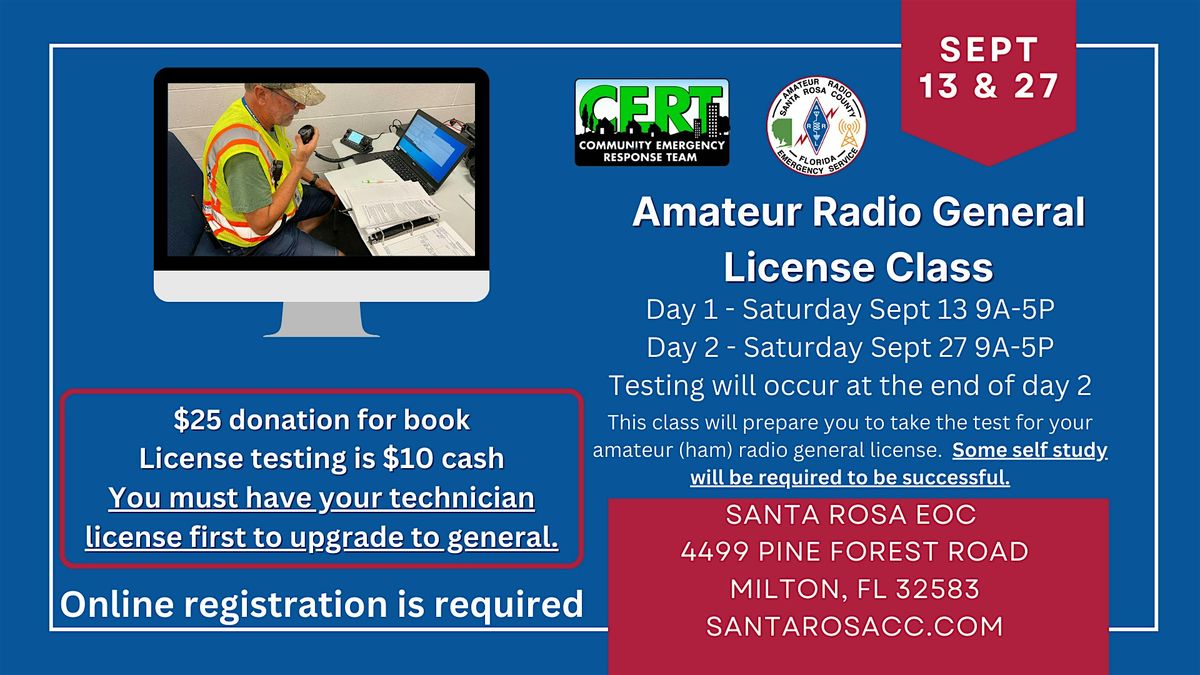 Amateur (Ham) General Upgrade Radio Class