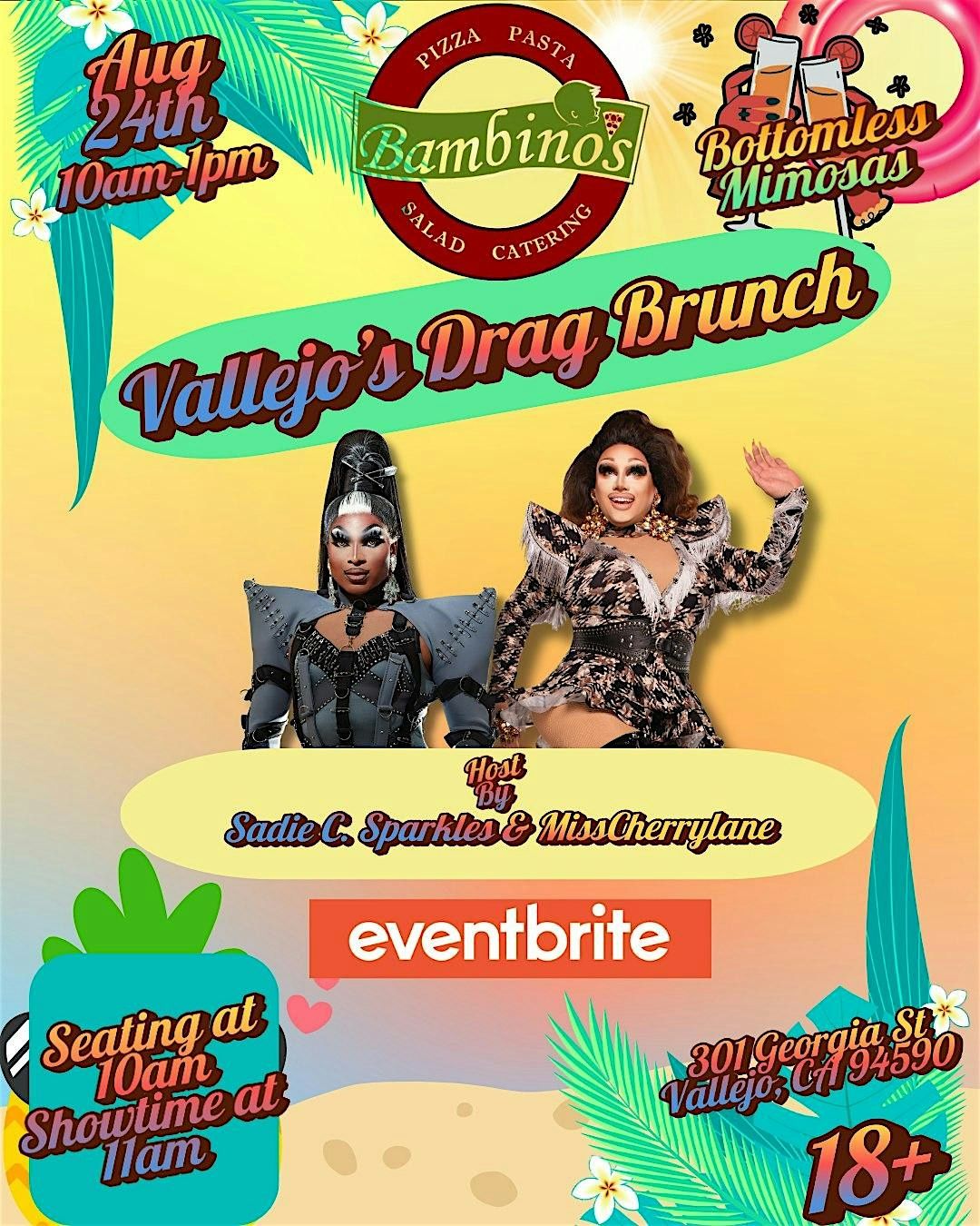 Vallejo's Drag Brunch @ Bambino's