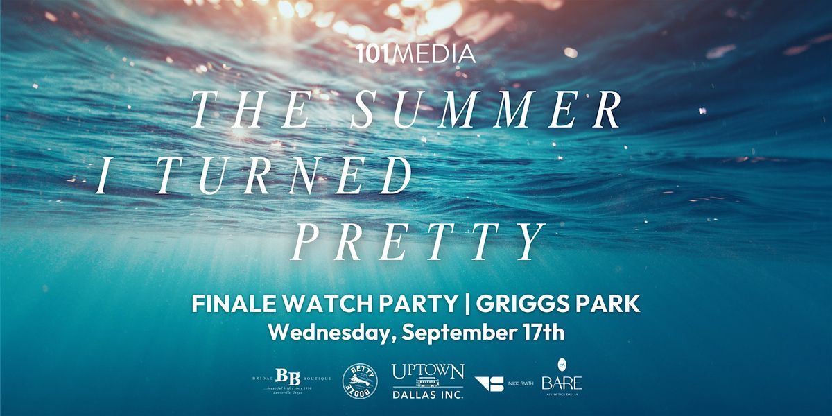 The Summer I Turned Pretty Finale Watch Party