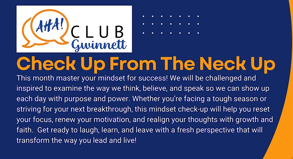 AHA Club Gwinnett November Meeting