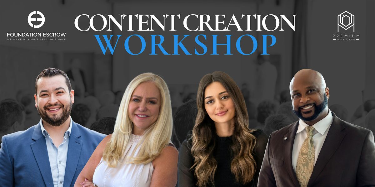 Content Creation Workshop for Real Estate Agents