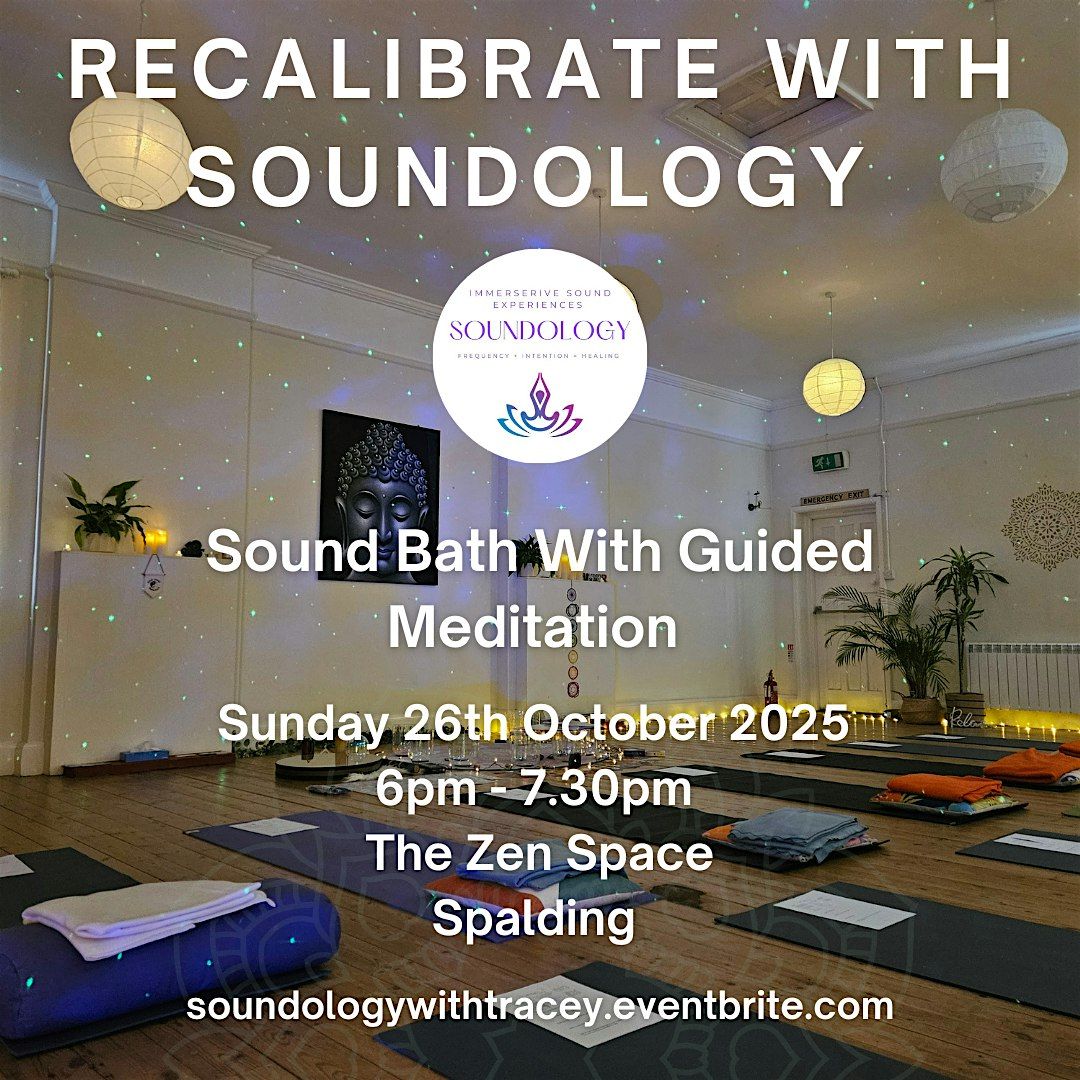 Evening Sound Bath With Guided Meditation - October 2025