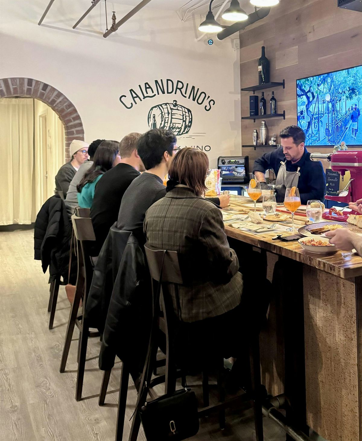 Roman Pasta Making Class with Chef Edward Strojan