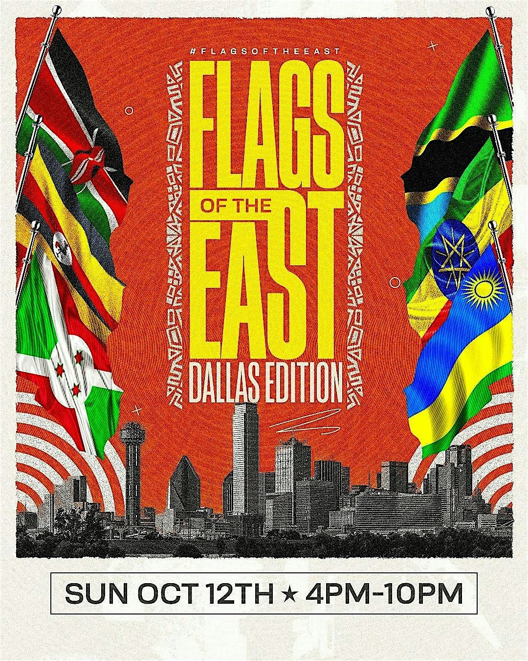 Flags of the East Afrobeat, Amapiano Day Party @ Roccos Rooftop Dallas ...