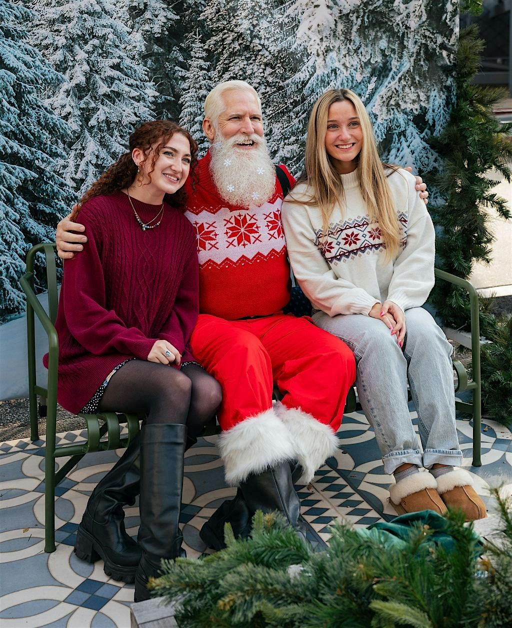 Photos with Stylish Santa At Buckhead Village