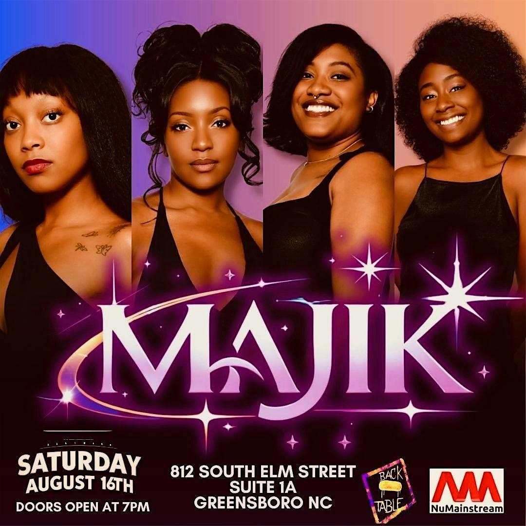 Ladies Night at Back Table Presents Majik