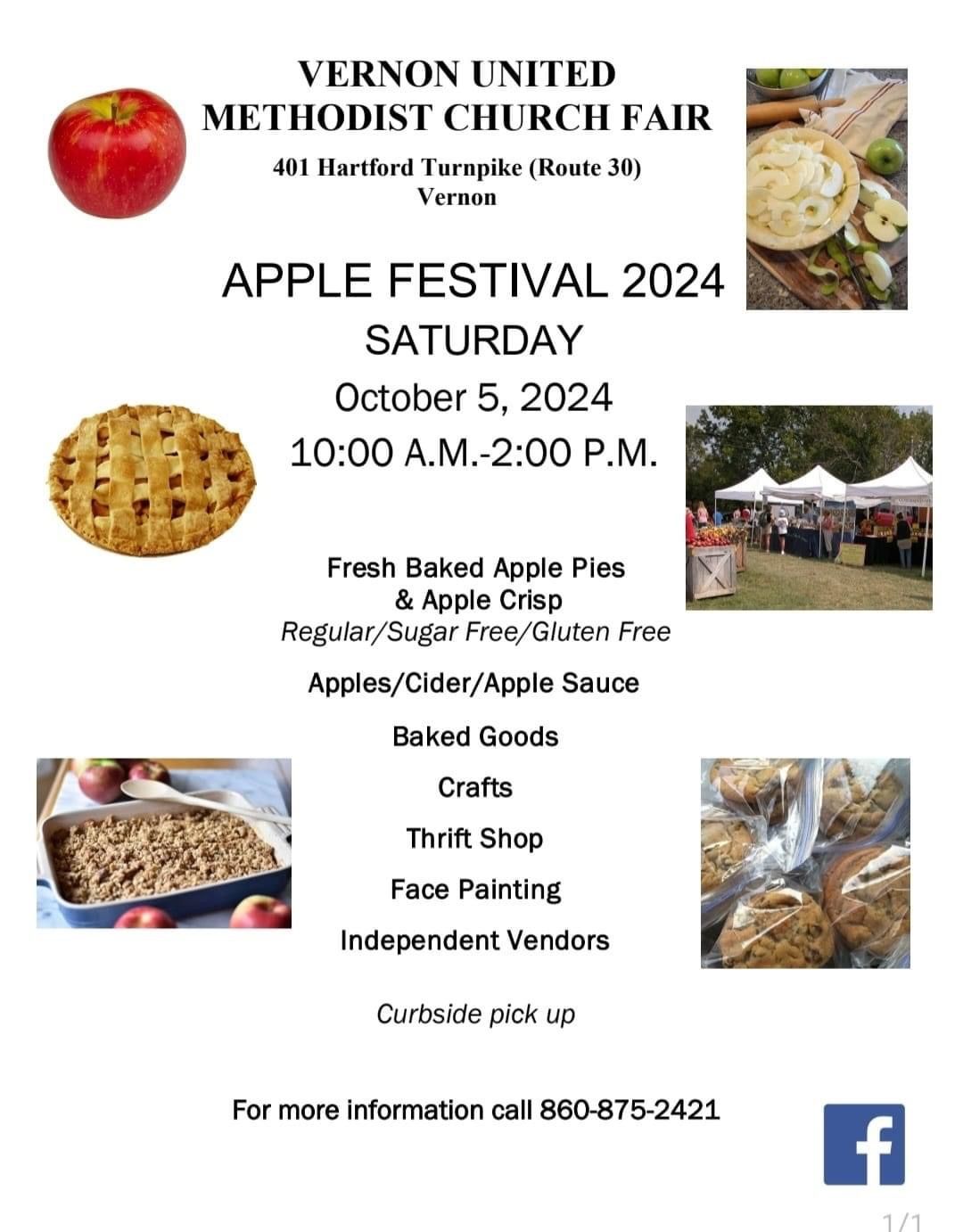 2024 Annual Apple Festival 401 Hartford Tpke, Vernon, CT, Vernon