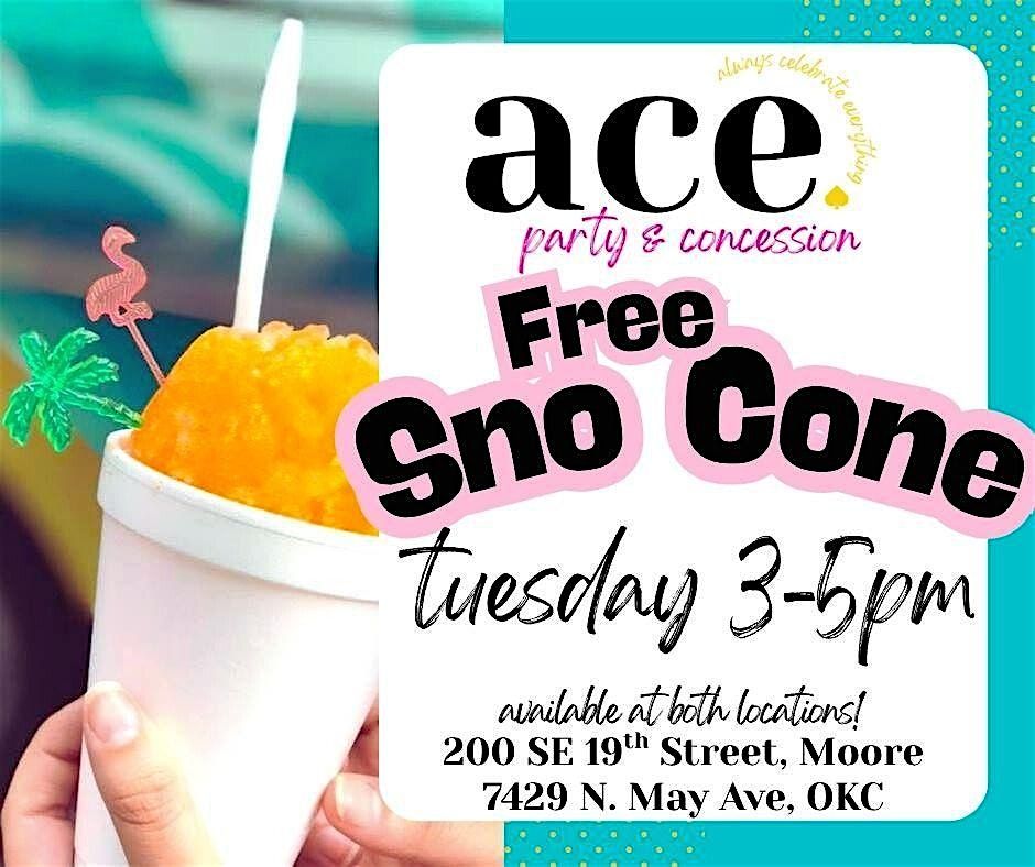 Back to School Sno Cone Party
