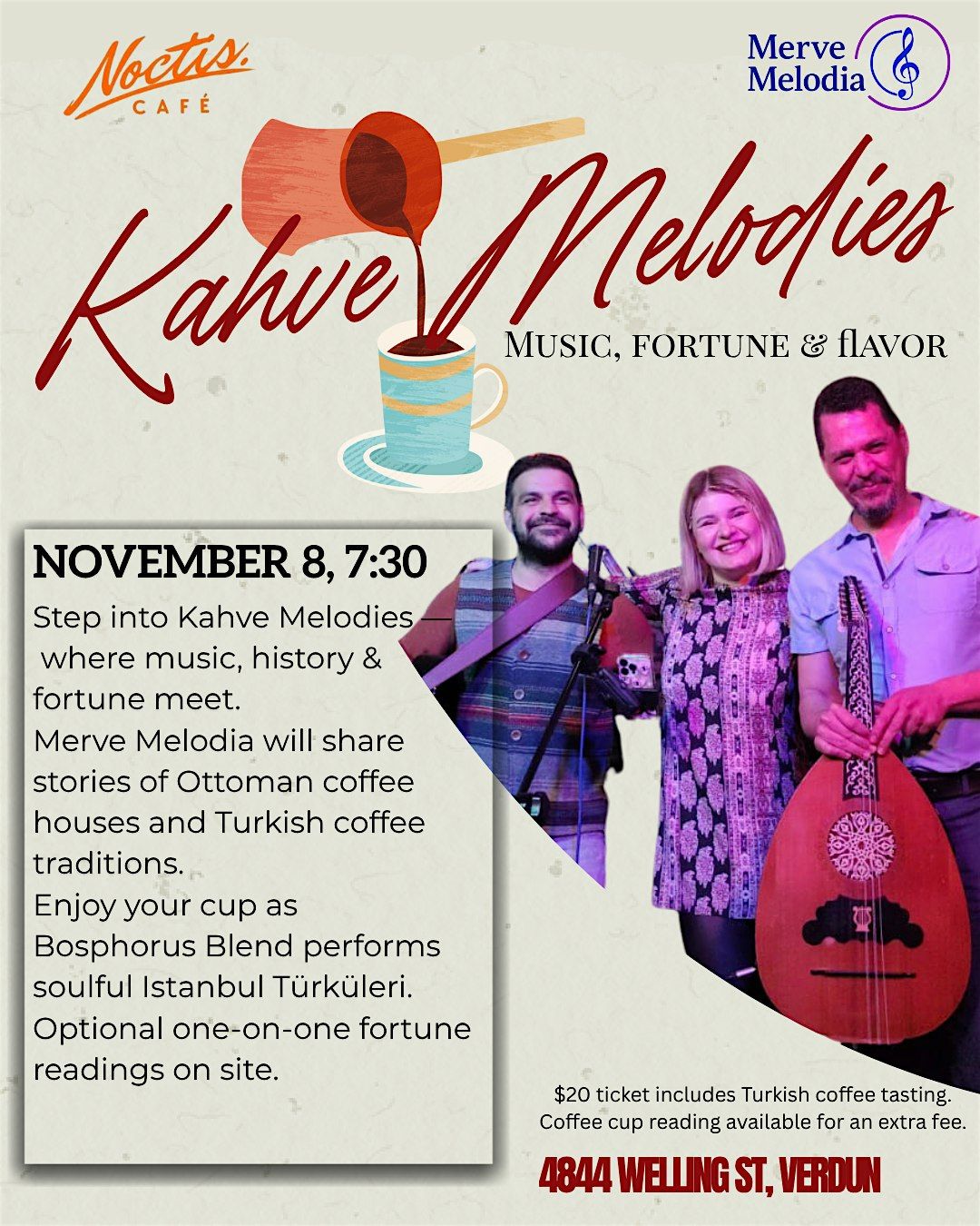 Kahve Melodies: Music , Fortune& Flavor
