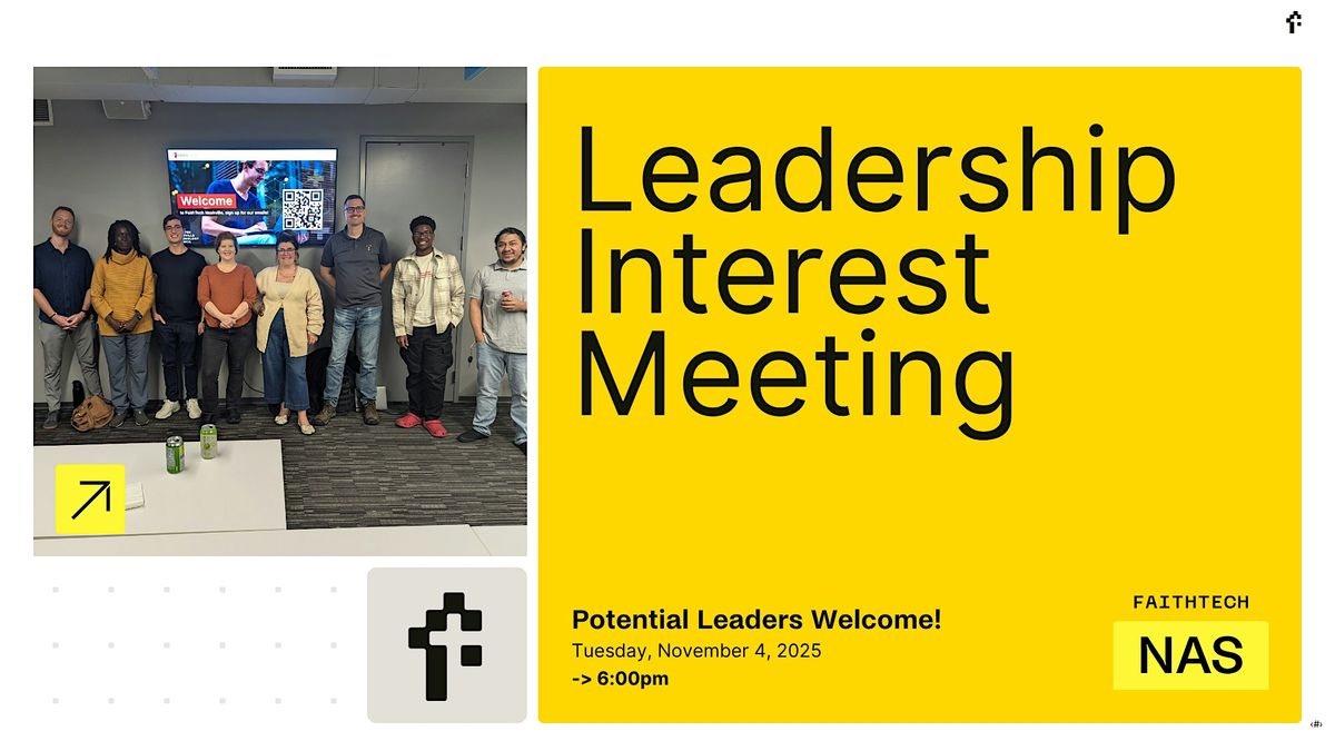 Leadership Interest Meeting - Nashville