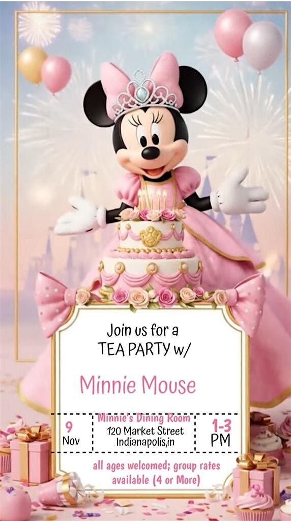 Minnie Mouse Tea Party