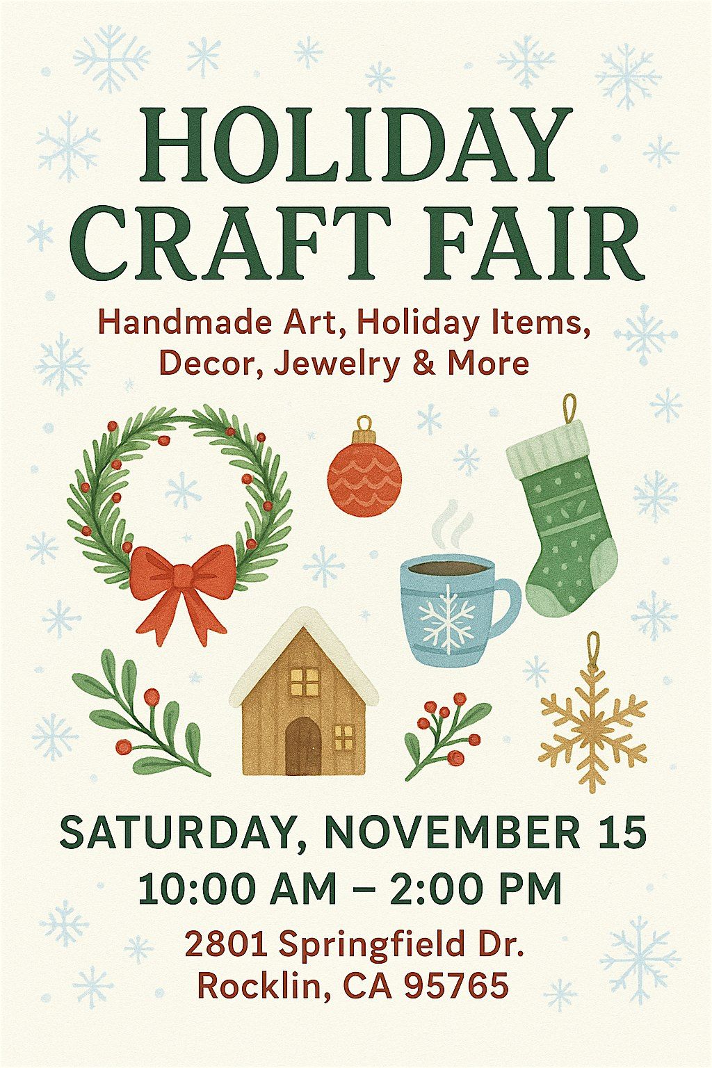 Springfield\u2019s Annual Holiday Craft Fair