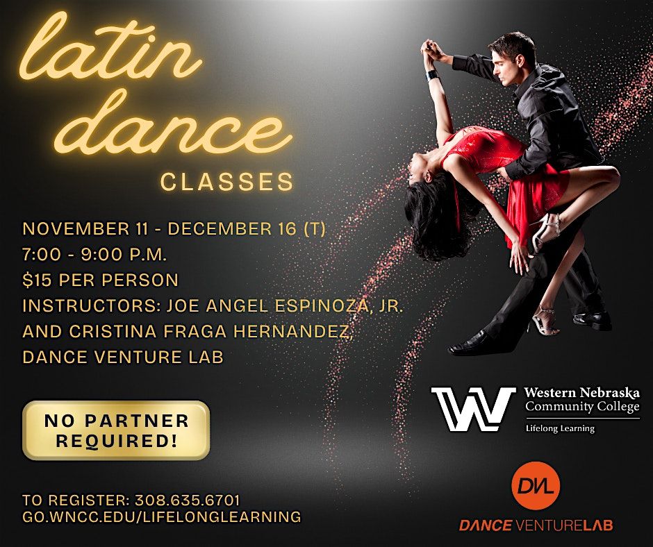 Latin Dance Class: 12\/9