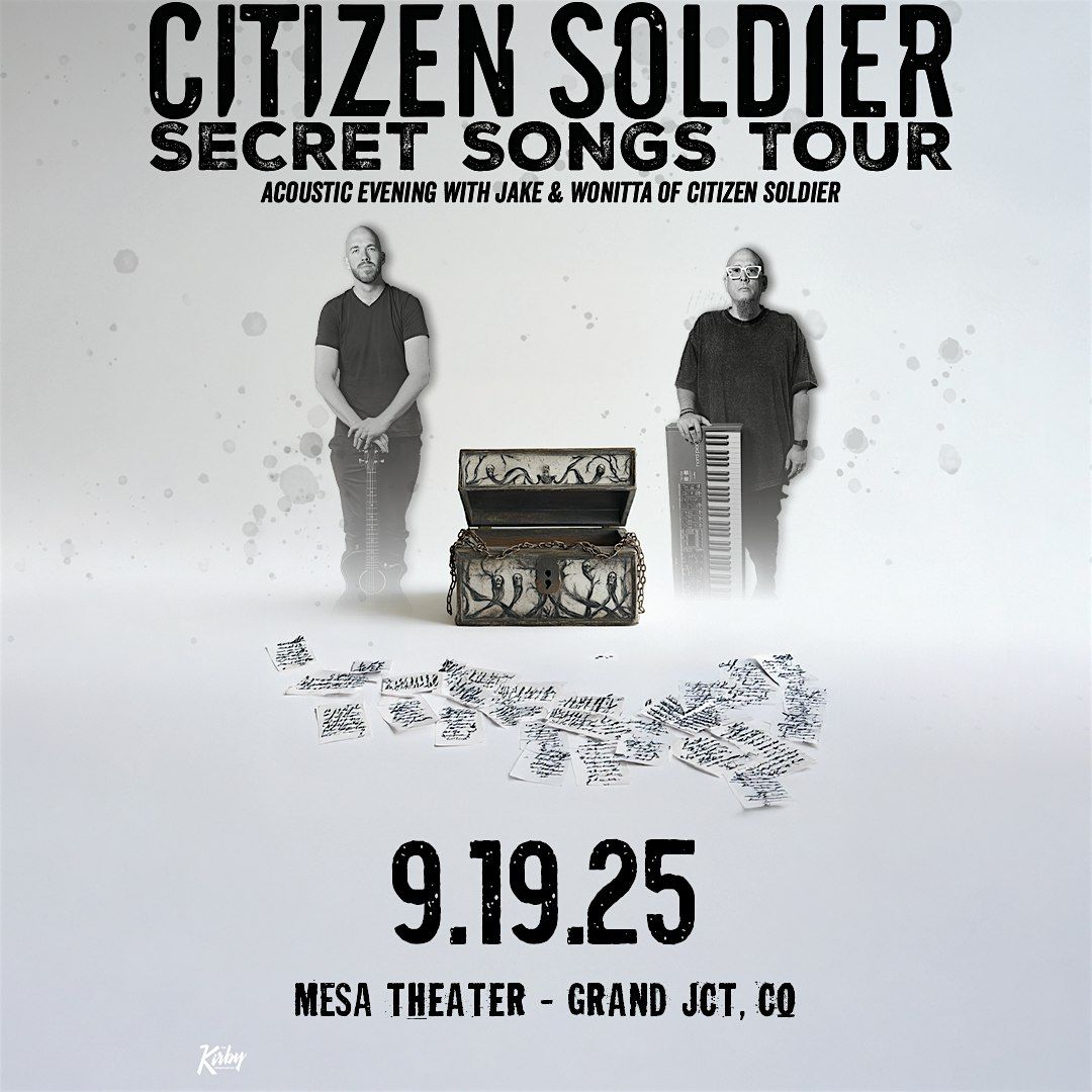 Citizen Soldier The Secret Songs Tour: