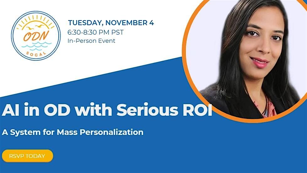 AI in OD with Serious ROI: A system of mass personalization