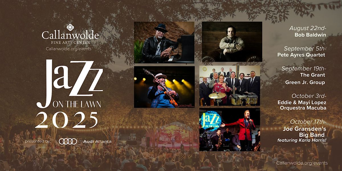 Season Tickets - Jazz on the Lawn 2025