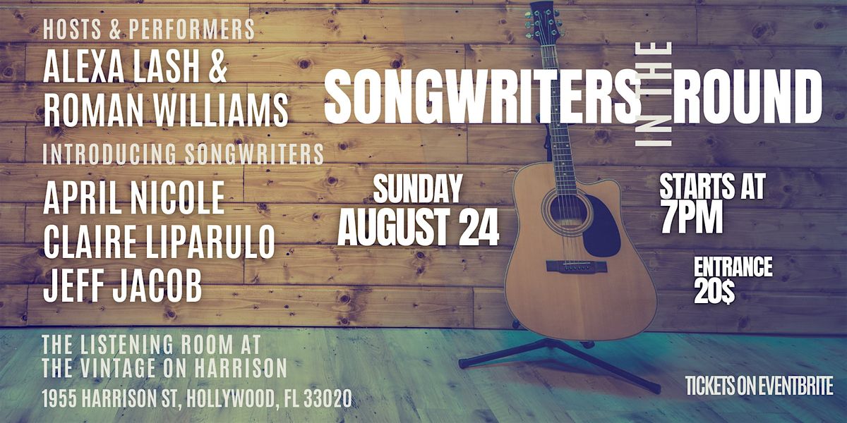 Songwriters In The Round At The Vintage on Harrison