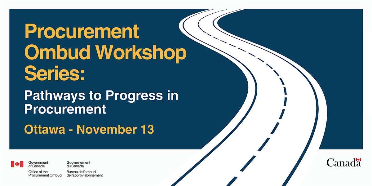 Procurement Ombud Workshop Series: Pathway to Progress in Procurement