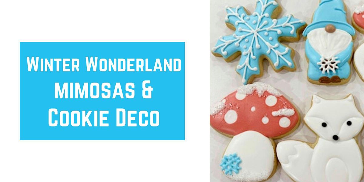 Winter Wonderland Mimosas & Cookie Deco