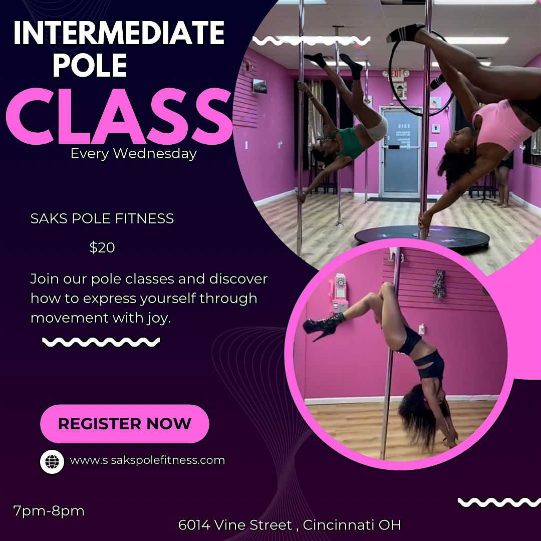 Intermediate Pole Dance Class