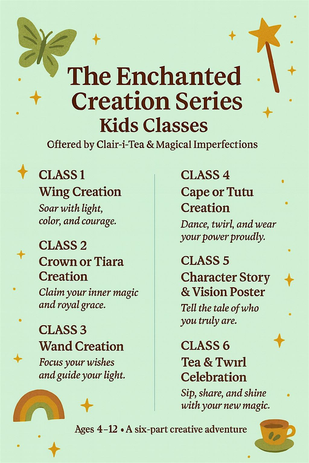 Enchanted Creation Series - For Kids