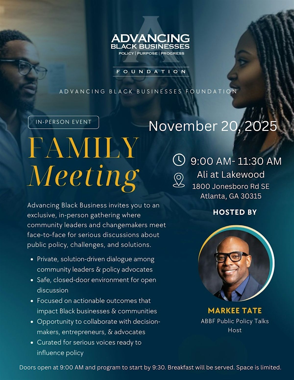 FAMILY MEETING: Real Talk, Real Solutions for Black Businesses