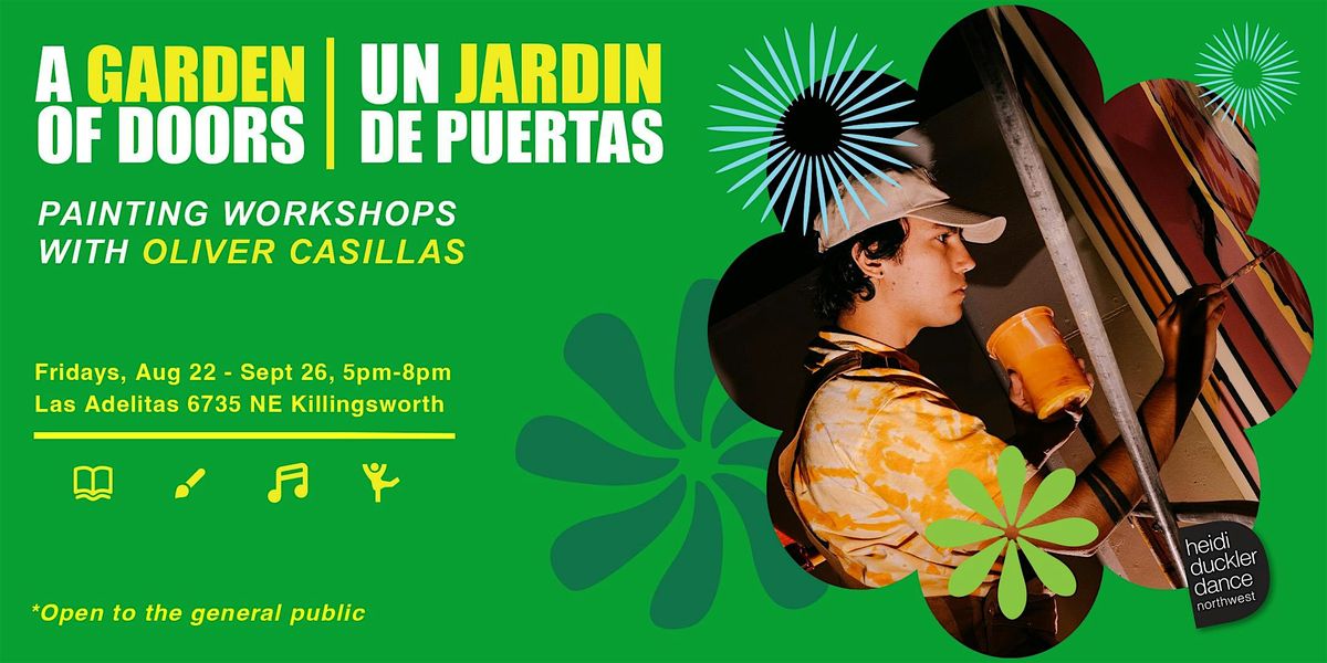 A Garden of Doors | Painting Workshops with Oliver Casillas
