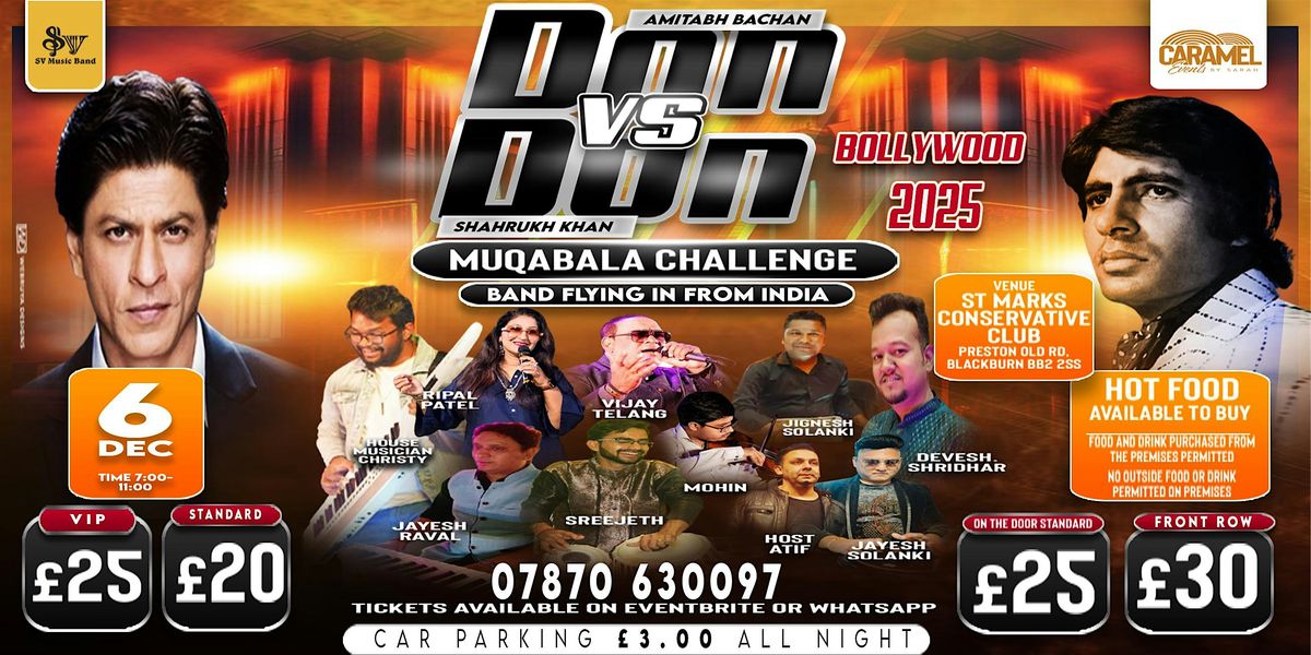 Bollywood Event Don Vs Don Amitabh Bachchan vs Shahrukh Khan