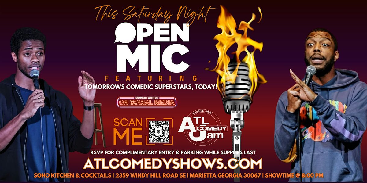 Open Mic Comedy @ Soho Lounge