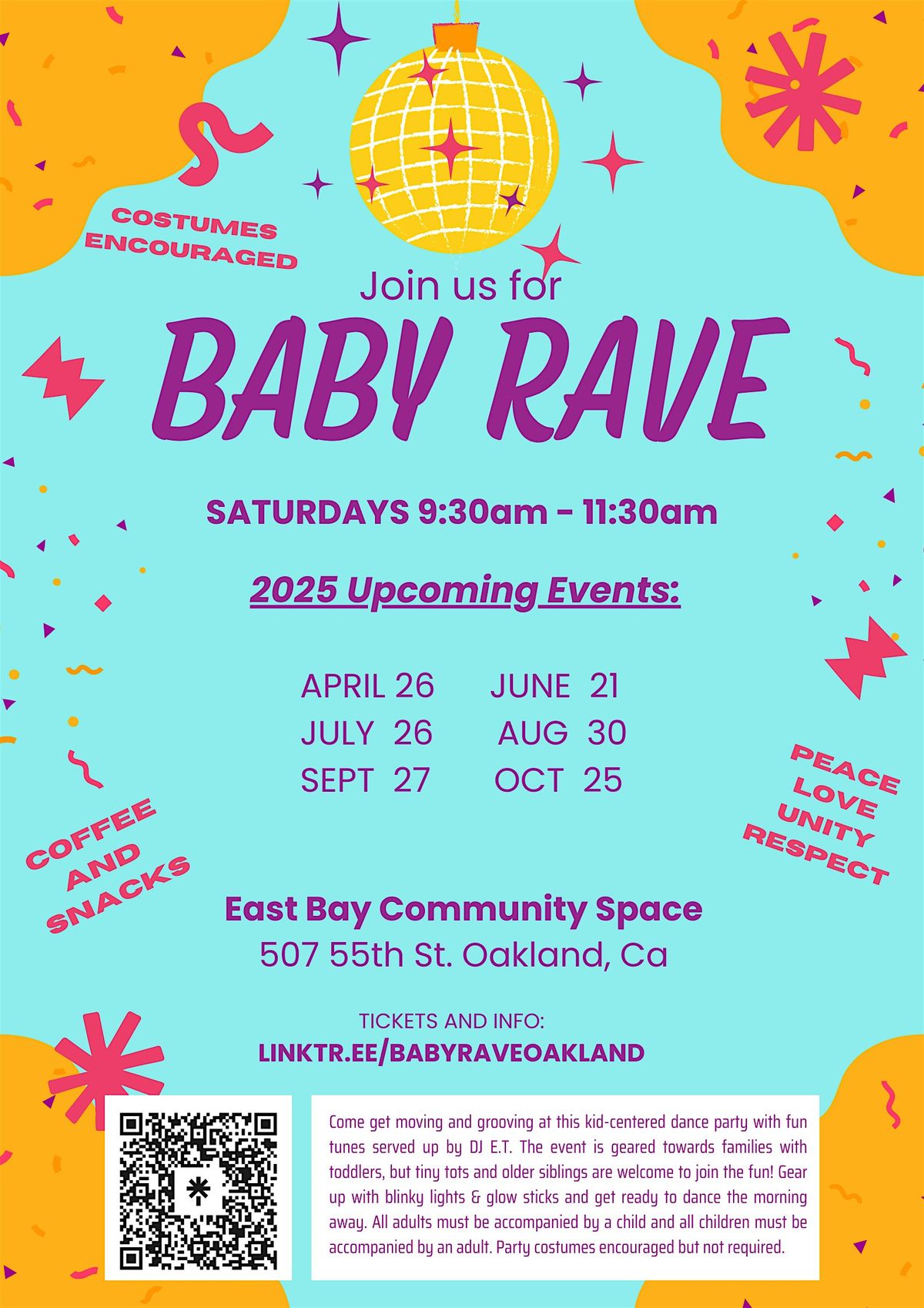 Baby Rave Oakland (9.27.25)