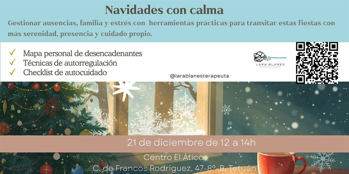Navidades con calma: gestionar ausencias, familia y estr\u00e9s