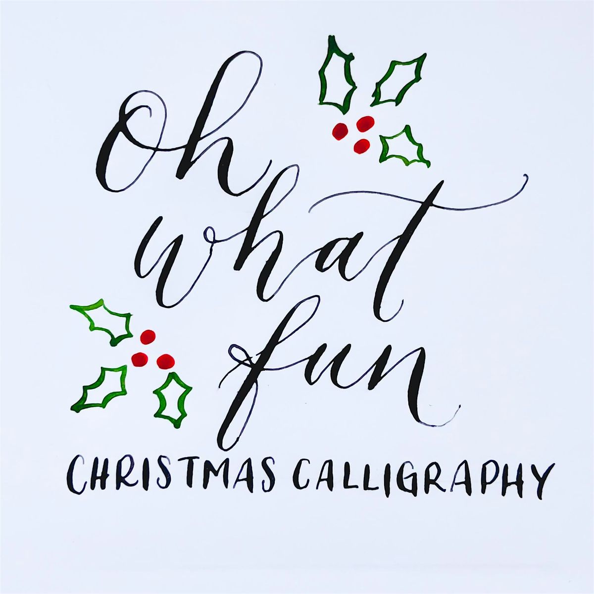 Christmas Calligraphy