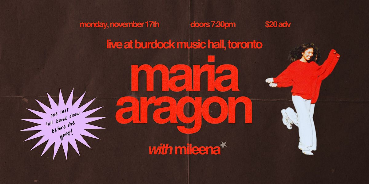 Maria Aragon with special guest Mileena